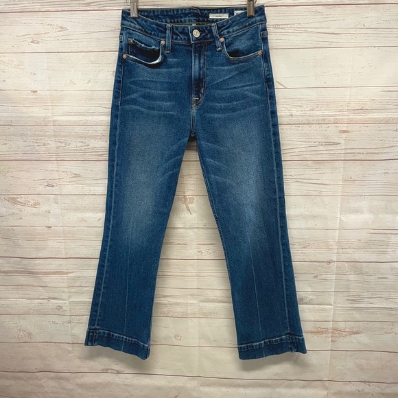 Noend Denim Farrah Kick Flare jeans in Bella Wash - Picture 3 of 10